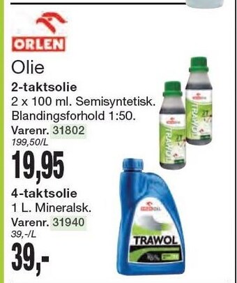 Harald Nyborg Orlen olie tilbud