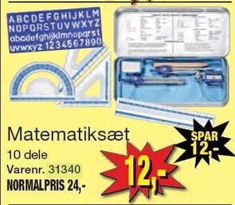 Matematiksæt