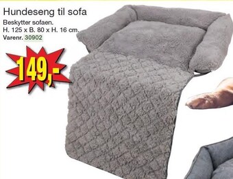Harald Nyborg Hundeseng til sofa tilbud