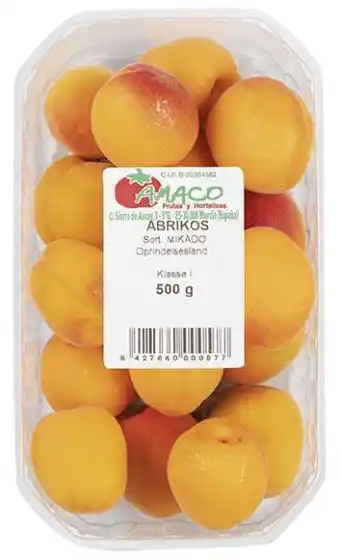 REMA 1000 Abrikoser i bakke, 500 g tilbud