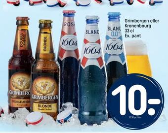REMA 1000 Grimbergen eller kronenbourg tilbud