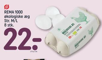 REMA 1000 Rema 1000 økologiske æg tilbud