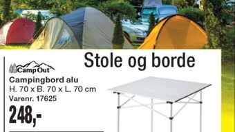 Harald Nyborg Camp out campingbord tilbud