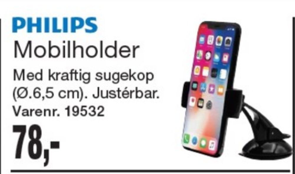 Harald Nyborg Philips mobiltelefontilbehør tilbud