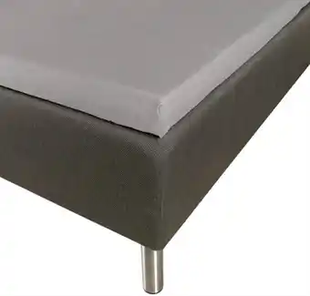 Home-tex Bambus lagen - kuvertlagen 90x200 cm - lys grå - 100% bambus - lagen til topmadras tilbud