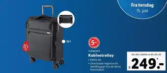 Lidl Kabinetrolley tilbud