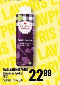 Løvbjerg Madlavningsfløde tilbud