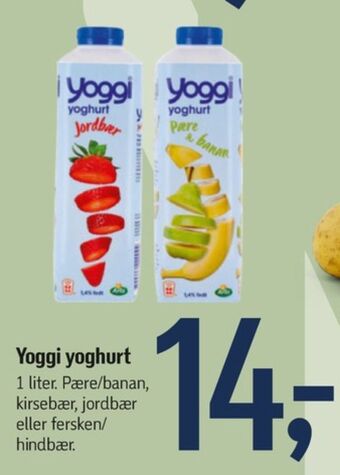 Yoggi yoghurt pære & banan