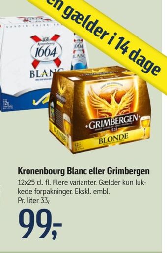 Føtex Blanc specialøl tilbud