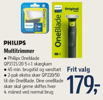 Føtex Oneblade skægtrimmer tilbud