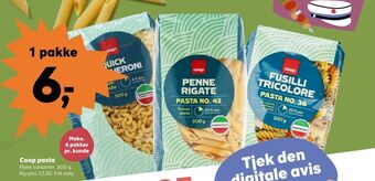 Kvickly Coop 365 pasta tilbud