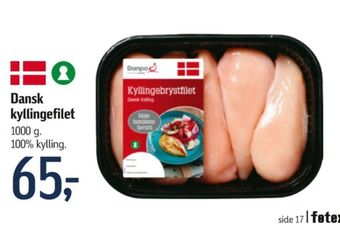 Føtex Danpo kyllingebrystfilet tilbud