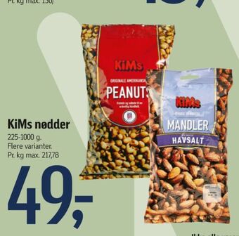 Føtex Kims peanuts tilbud