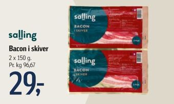 Salling baconskiver