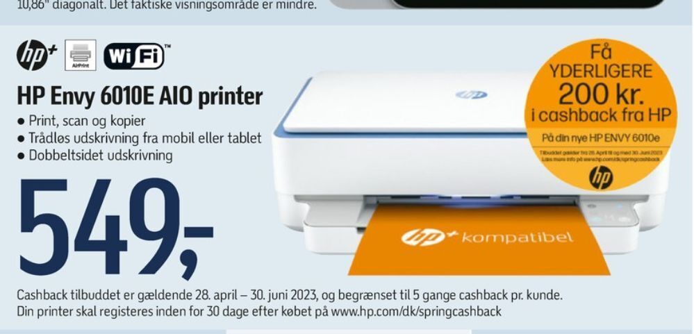 Føtex Hp printer all-in-one tilbud