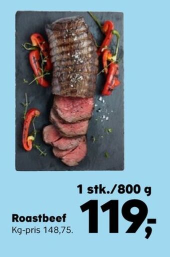 Kvickly Ukendt roastbeef tilbud