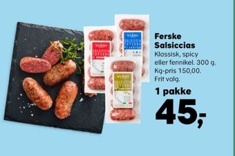Kvickly Viani pølser tilbud