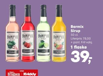 Kvickly Barmix drinkmix tilbud
