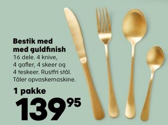 Kvickly Ukendt bestik tilbud