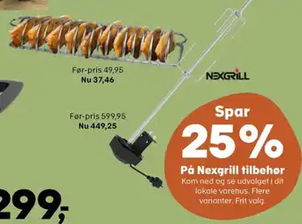 Nexgrill flæsk-holder