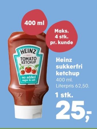 Kvickly Heinz ketchup tilbud
