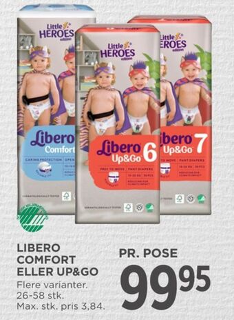 MENY Comfort bleer str 4 7-11 kg tilbud