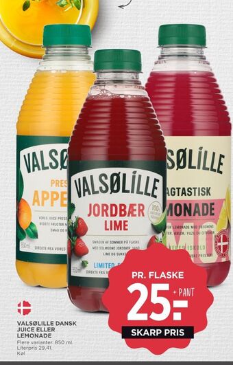 MENY Valsølille appelsinjuice tilbud
