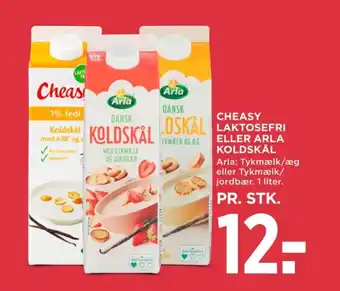 MENY Arla koldskål tykmælk & æg tilbud