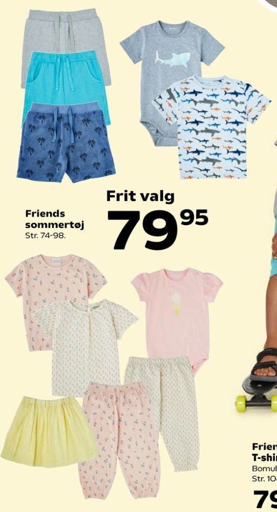 Kvickly Friends shorts tilbud