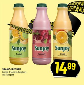 Løvbjerg Sunjoy appelsinjuice tilbud