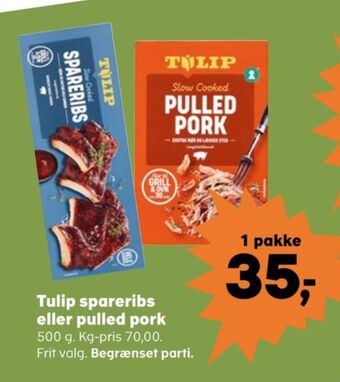 SuperBrugsen Tulip pulled pork tilbud