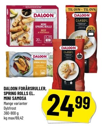 Løvbjerg Daloon forårsruller tilbud