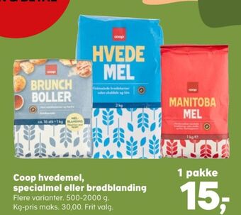 SuperBrugsen Coop hvedemel tilbud