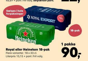 SuperBrugsen Export øl tilbud