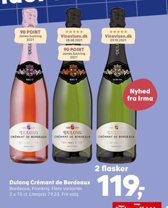 SuperBrugsen Ukendt fransk mousserende vin tilbud