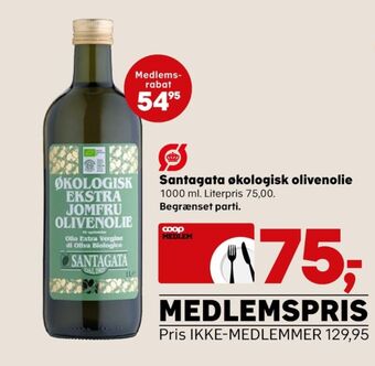 SuperBrugsen Santagata olivenolie tilbud