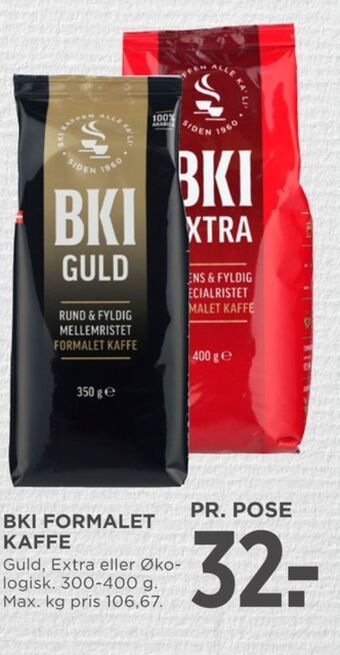 MENY Guld kaffe formalet tilbud