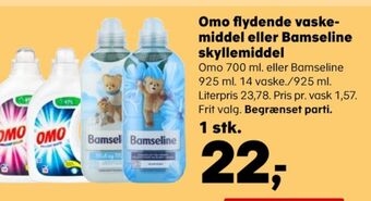 SuperBrugsen Omo vaskemiddel-flydende tilbud
