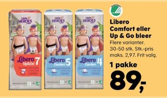 SuperBrugsen Comfort bleer str 4 7-11 kg tilbud