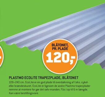 XL-BYG Plastmo trapezplader tilbud