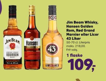 SuperBrugsen Kentucky straight whisky tilbud