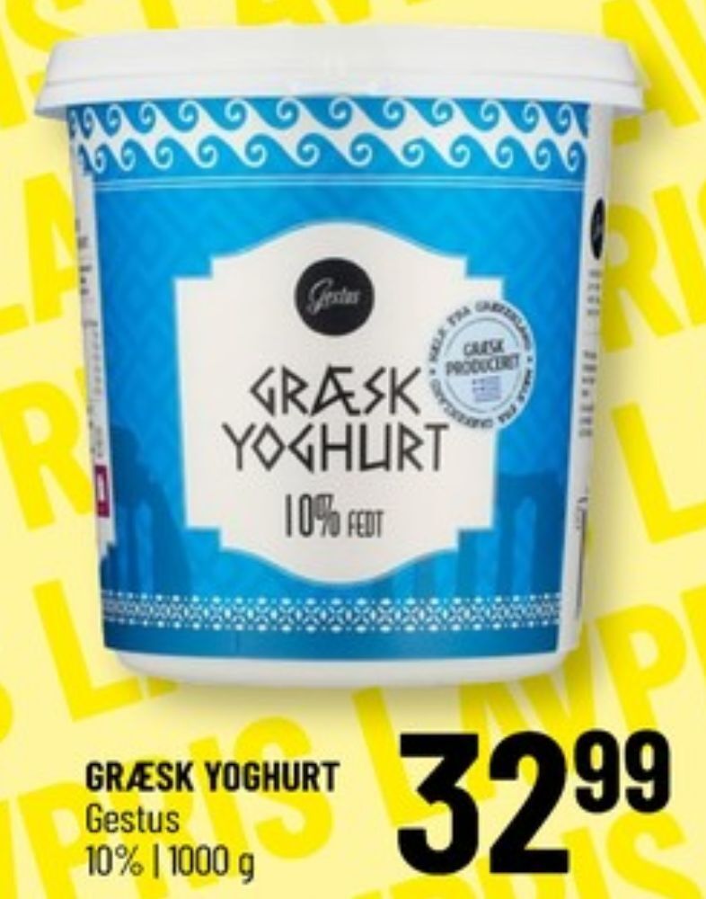 Løvbjerg Gestus yoghurt 10% tilbud