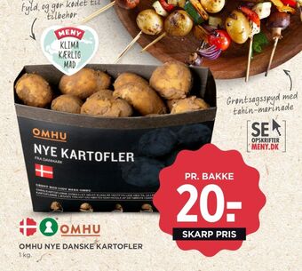 MENY Omhu kartofler tilbud