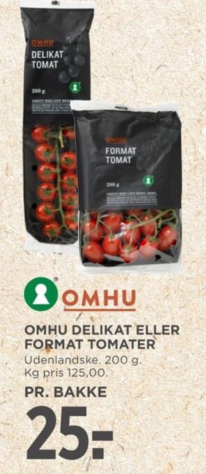 Omhu tomater