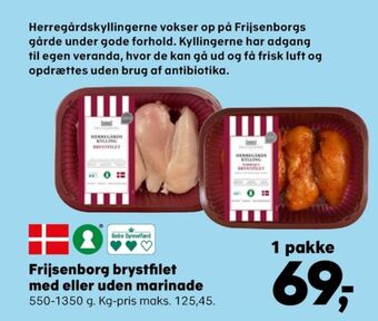 SuperBrugsen Frijsenborg kyllingebrystfilet tilbud