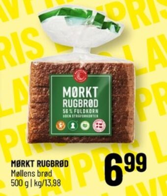 Løvbjerg Møllens brød rugbrødsskiver tilbud
