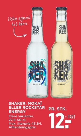 MENY Shaker rtd tilbud