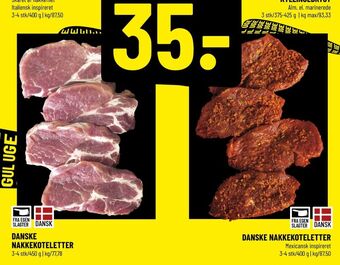 Løvbjerg Ukendt nakkekoteletter tilbud