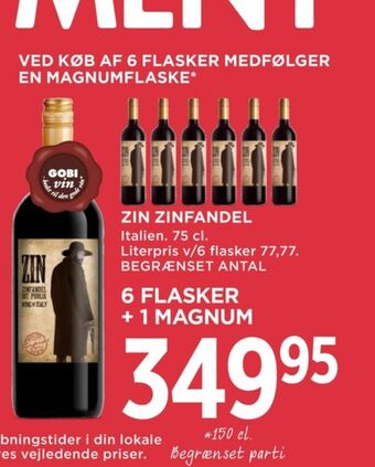 MENY Ukendt italiensk rødvin tilbud