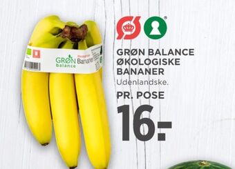 MENY Grøn balance bananer tilbud